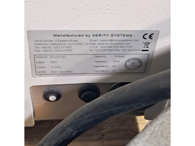Degausser, verity systems, zz 005 032 - afbeelding 7 van  9