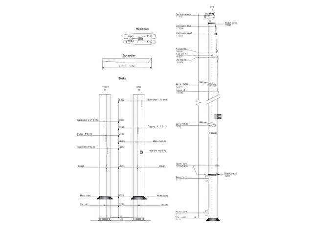 Dehler elvstrom 38 conventional aluminium mast 17.9m - k24-c227-12377 - afbeelding 1 van  3