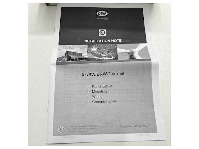 Deif rudder angle indicator rai xl96 tagefa - afbeelding 1 van  3