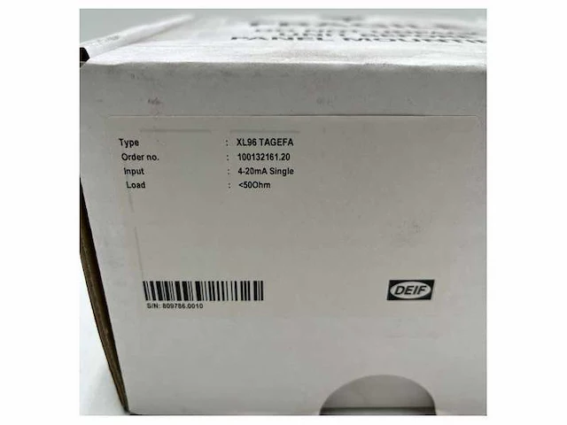 Deif rudder angle indicator rai xl96 tagefa - afbeelding 5 van  6