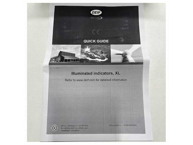 Deif xl96 rudder angle indicator display 35-0-35 - afbeelding 3 van  5