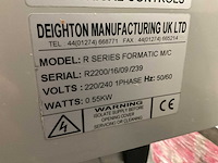 Deighton r series formatic m/c burger formeermachine - afbeelding 8 van  8