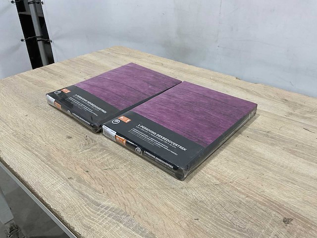 Dekbed overtrek 140x200 cm (2x) - afbeelding 2 van  7