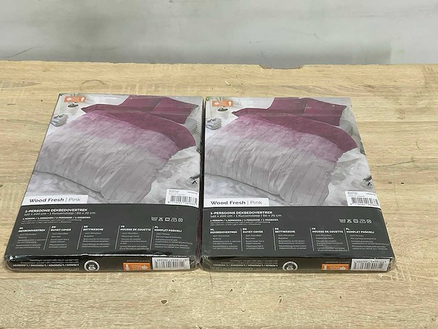 Dekbed overtrek 140x200 cm (2x) - afbeelding 5 van  7