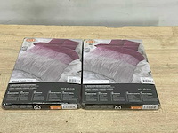 Dekbed overtrek 140x200 cm (2x) - afbeelding 5 van  7