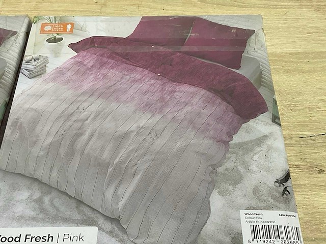 Dekbed overtrek 140x200 cm (2x) - afbeelding 6 van  7