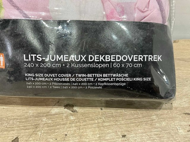 Dekbed overtrek 240x200 (8x) - afbeelding 2 van  8