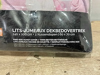 Dekbed overtrek 240x200 (8x) - afbeelding 2 van  8