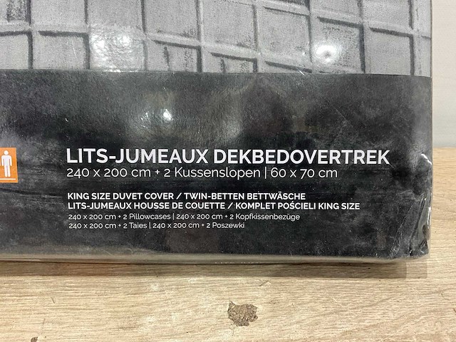 Dekbed overtrek 240x200 (8x) - afbeelding 6 van  7
