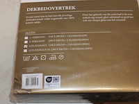 Dekbed overtrek creme present 240x200 1x - afbeelding 5 van  5