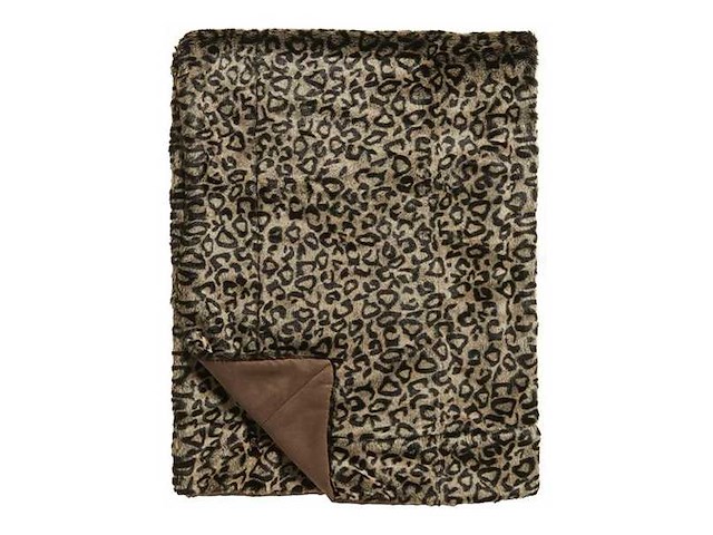 Deken bont cheetah 150x200 cm (2x) - afbeelding 2 van  2