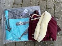 Dekens 125cm paarden (2x) - afbeelding 1 van  4