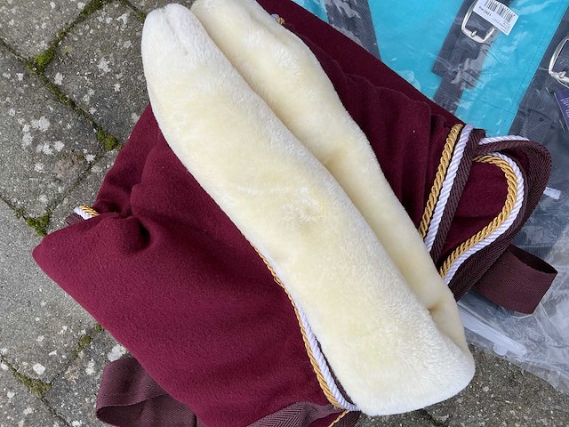 Dekens 125cm paarden (2x) - afbeelding 4 van  4