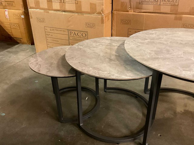 Del conde tuin salontafel set van 3 - afbeelding 8 van  9