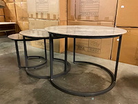 Del conde tuin salontafel set van 3 - afbeelding 1 van  9