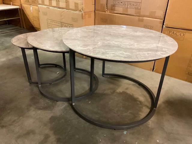 Del conde tuin salontafel set van 3 - afbeelding 2 van  9