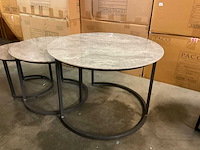 Del conde tuin salontafel set van 3 - afbeelding 3 van  9