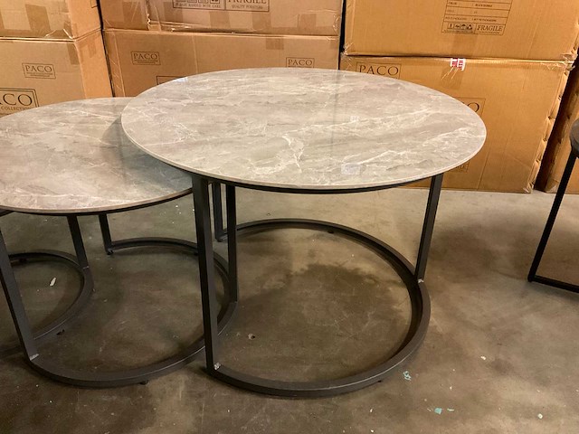 Del conde tuin salontafel set van 3 - afbeelding 6 van  9