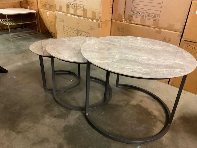 Del conde tuin salontafel set van 3 - afbeelding 4 van  9