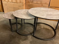 Del conde tuin salontafel set van 3 - afbeelding 5 van  9