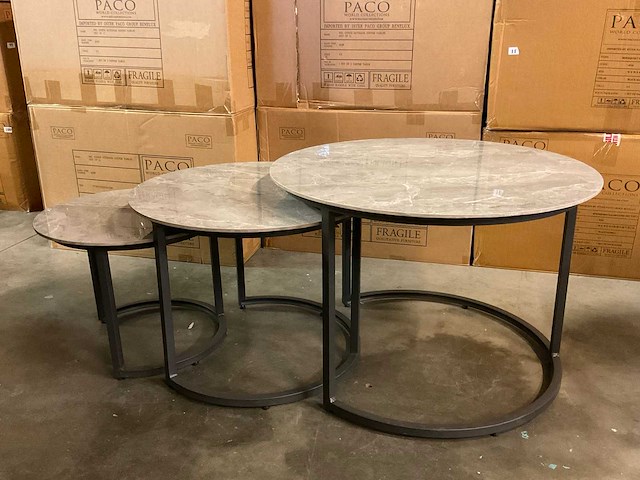 Del conde tuin salontafel set van 3 - afbeelding 9 van  9