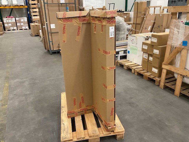 Delabie 140cm (186100) 2-persoons rvs wastrog met 45cm spatrand - afbeelding 4 van  4