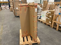 Delabie 140cm (186100) 2-persoons rvs wastrog met 45cm spatrand - afbeelding 4 van  4