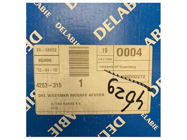 Delabie 2621miniep single lever kitchen tab chrome - afbeelding 2 van  8