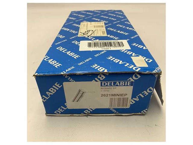 Delabie 2621miniep single lever kitchen tab chrome - afbeelding 3 van  8