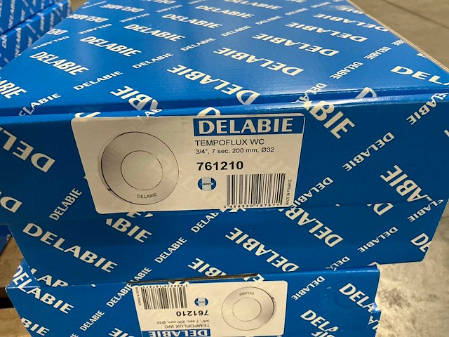 Delabie tempoflux toiletset met directe spoeling (5x) - afbeelding 2 van  11