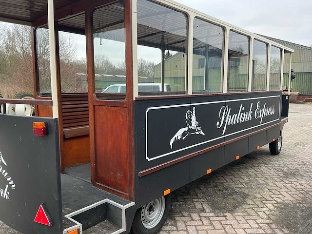 Delfse paarden tram/ huifkar aanhangwagen - afbeelding 9 van  35