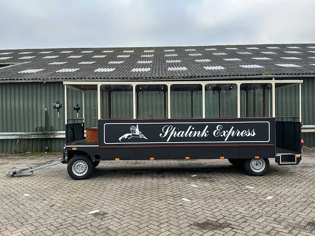 Delfse paarden tram/ huifkar aanhangwagen - afbeelding 12 van  35
