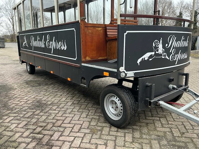 Delfse paarden tram/ huifkar aanhangwagen - afbeelding 33 van  35