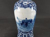 Delfstblauw vaas - afbeelding 1 van  5