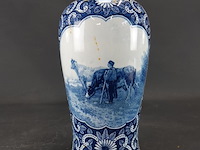 Delfstblauw vaas - afbeelding 2 van  5