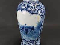 Delfstblauw vaas - afbeelding 3 van  5