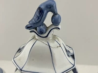 Delfts blauw kleur vazenset - afbeelding 4 van  9