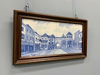 Delfts blauw tegeltableau zaltbommel 700x400 mm - afbeelding 3 van  7