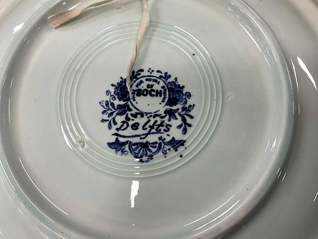 Delfts blauwe borden (7x) - afbeelding 2 van  10