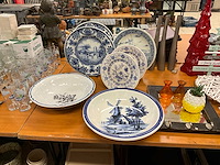 Delfts blauwe borden (7x) - afbeelding 3 van  10