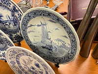 Delfts blauwe borden (7x) - afbeelding 7 van  10