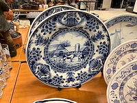 Delfts blauwe borden (7x) - afbeelding 8 van  10