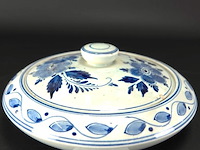 Delftsblauwe dekselschaal - afbeelding 1 van  5