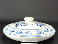Delftsblauwe dekselschaal - afbeelding 2 van  5