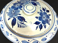 Delftsblauwe dekselschaal - afbeelding 3 van  5
