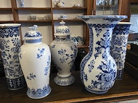 Delftsblauwe vazen - 5 stuks - afbeelding 1 van  3