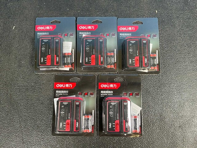 Deli dl8401 netwerk tester (5x) - afbeelding 1 van  3
