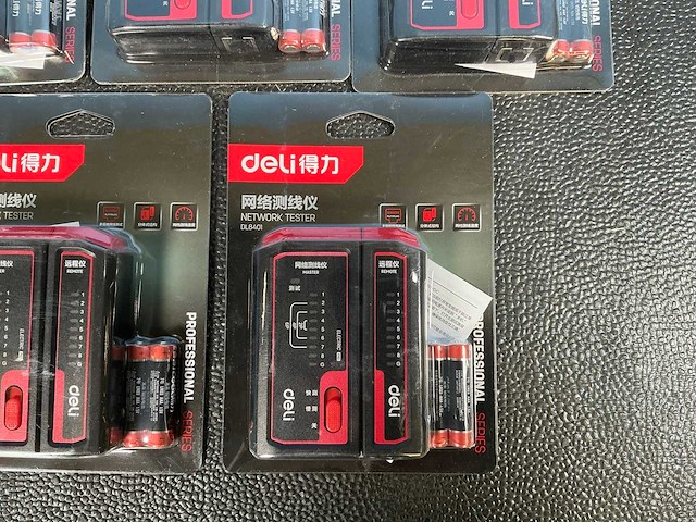 Deli dl8401 netwerk tester (5x) - afbeelding 2 van  3