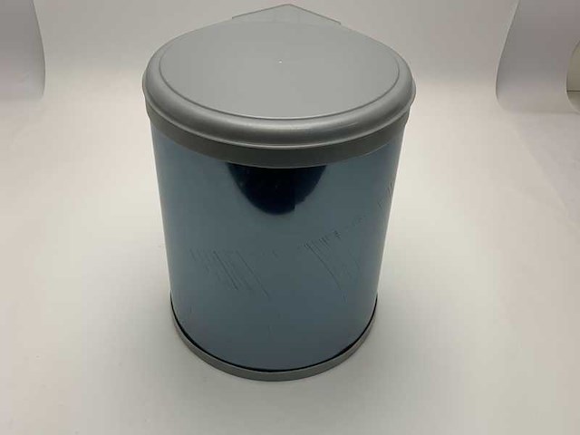Delinia 2520-206630 - 14l door trash bin. pp(polypropylene) plastic. stainless steel - afbeelding 1 van  2