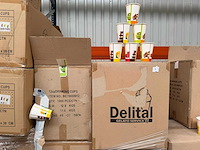 Delital - 12 oz - doos drinkbekers (1000 stuks) (14x) - afbeelding 2 van  3